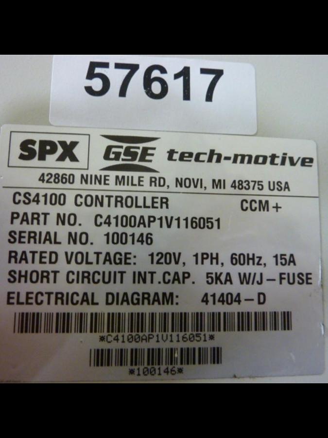 Used GSE System Controller C4100AP1V116051 #57617