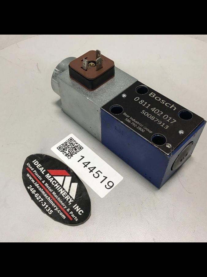 Used BOSCH Proportional Pressure Relief Valve 0 811 402 017 Used #144519