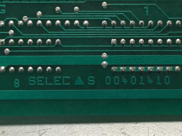 Used SELEC Circuit Board 00401410 #103763