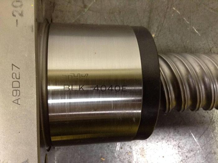 Used THK Ball Screw BLK 4040E #71224