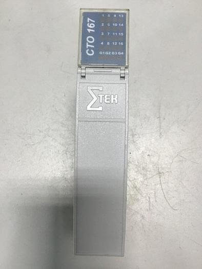 Used SIGMATEK Module 12-007-167-O CTO167 USED