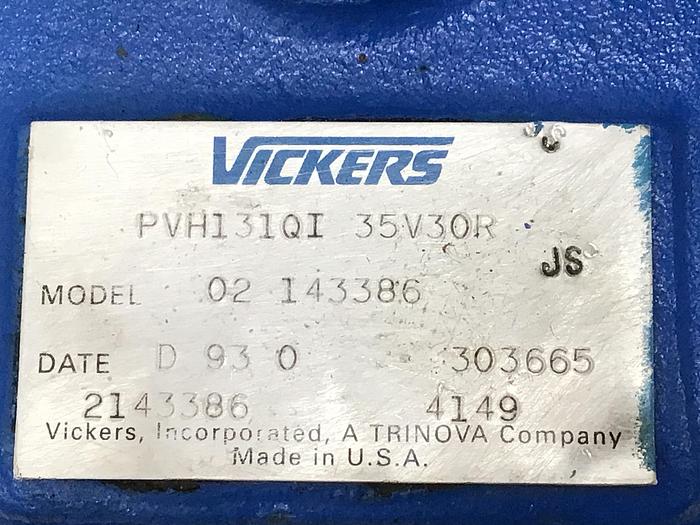 Used VICKERS Pump PVH131QI 35V30R Used #144720