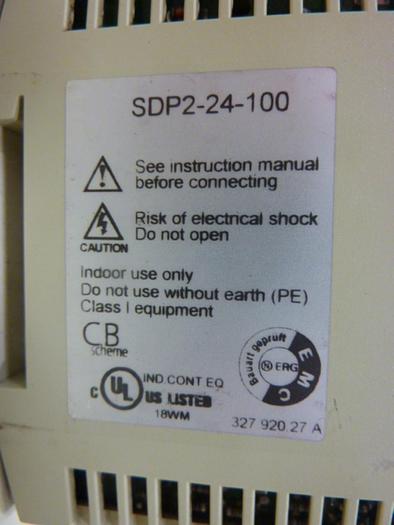 Used SOLA Power Supply SDP2-24-100 #48761