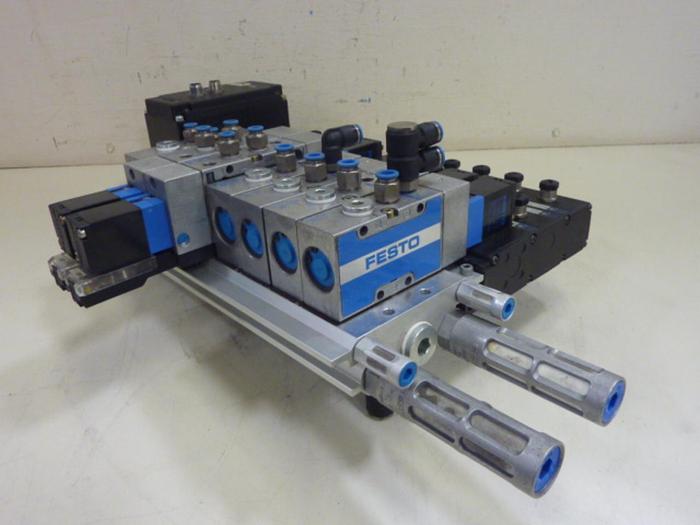 Used FESTO Control Block / Valve Terminal IFB8-02 #61265
