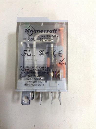 Used MAGNECRAFT Relay 782XBXM4L #76480
