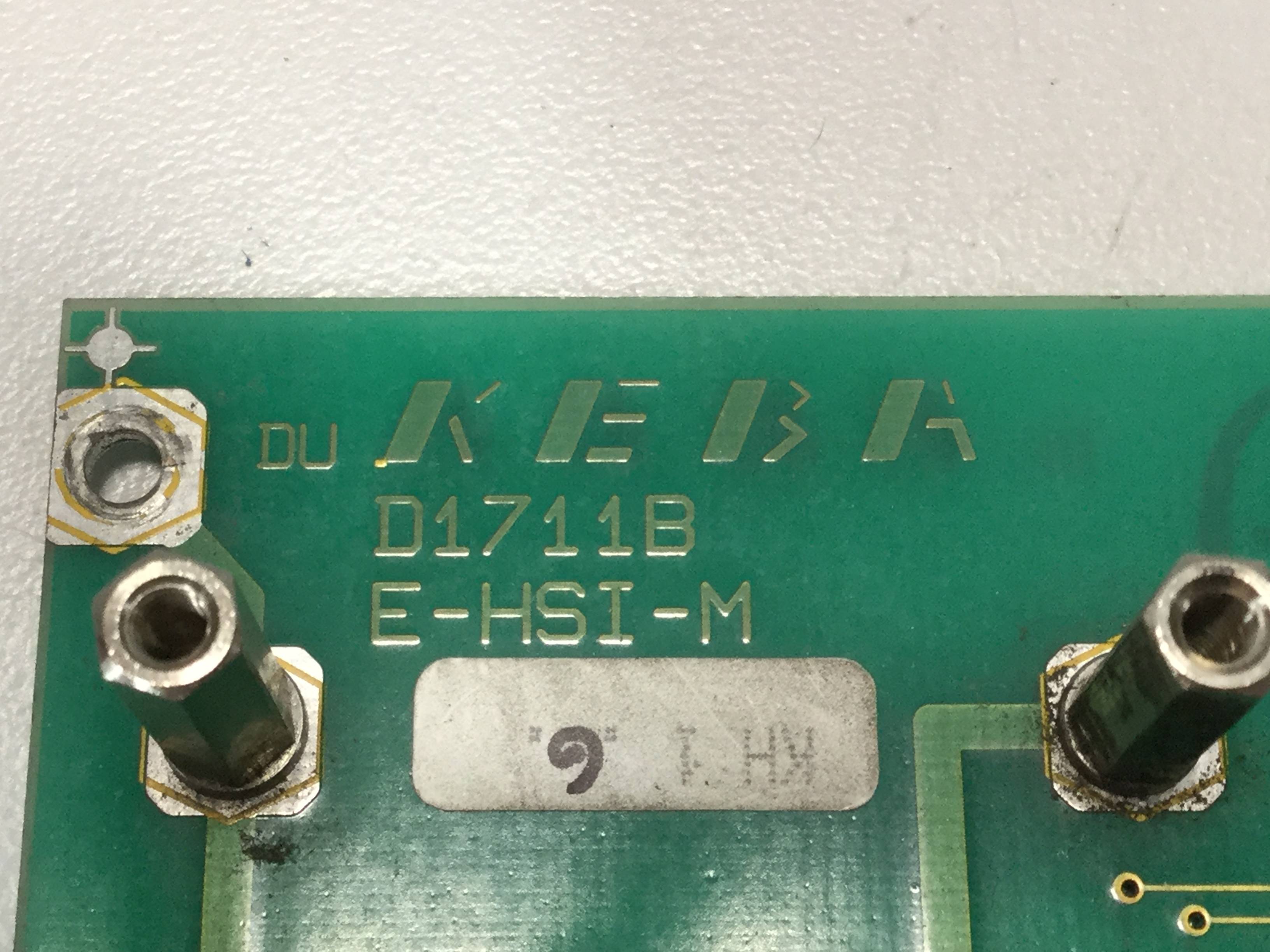 Used KEBA Circuit Board E-HSI-M D1711B USED