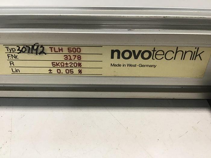 Used NOVOTECHNIK Linear Position Transducer TLH500 #140961