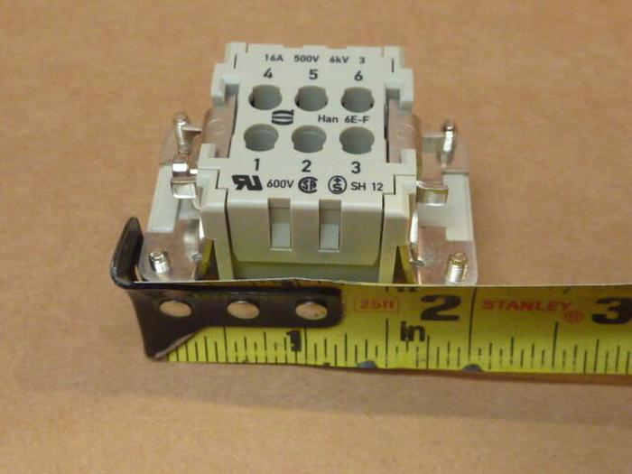 HARTING Female Connector HAN 6E F C #31478