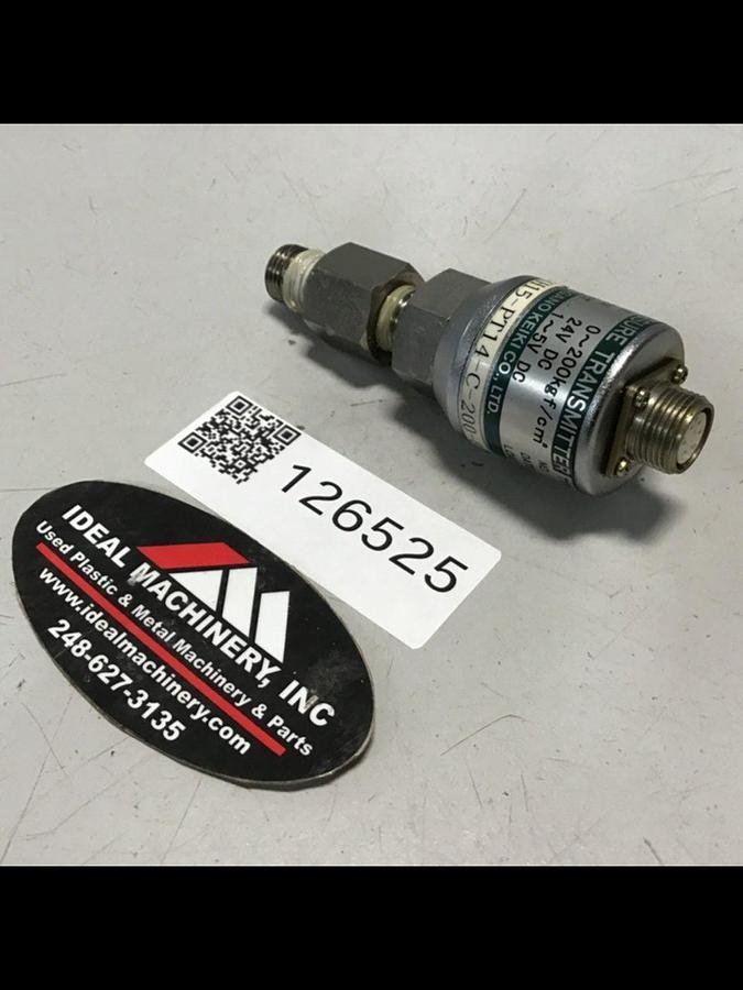 Used NAGANO Pressure Transmitter KH15-PT14-C-200-0.25 Used #126525