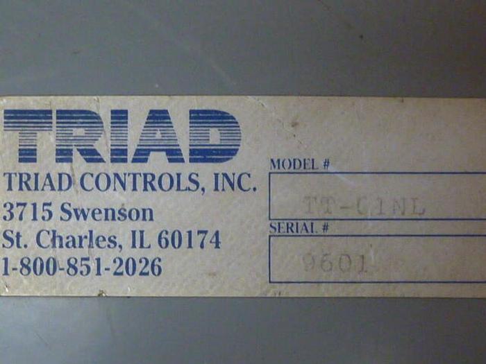 Used TRIAD CONTROLS INC Controller TT-01NL #28800