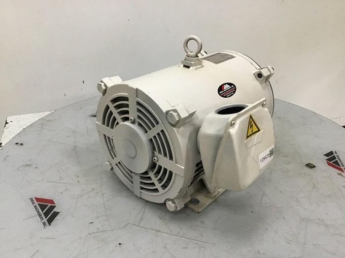 Used MITSUBISHI 25 HP Induction Motor SB-JR 25 HP #128626