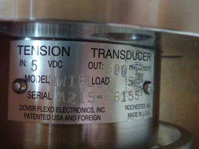 Used DOVER FLEXO Tension Transducer NWIFL16 Used
