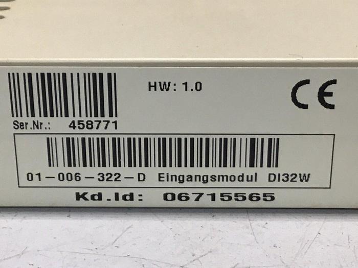 Used DEMAG Input Module DI32W 01-006-322-D #139308