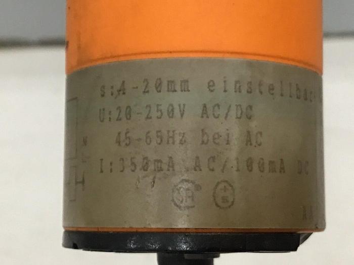 Used IFM Proximity Switch KB0040 KB-2020-BBOA #126838