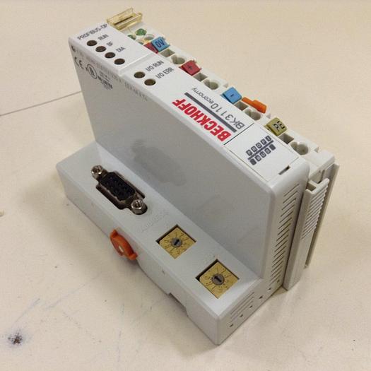 Used BECKHOFF Profibus Coupler BK3110 #87173