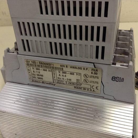 Used ALLEN BRADLEY Speed Controller 160-BA06NSF1 SER B #71786