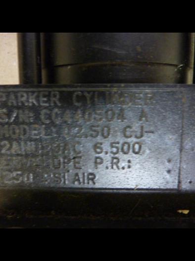 Used PARKER Pneumatic Cylinder 02.50 CJ2ANU29AC 6.500 Used