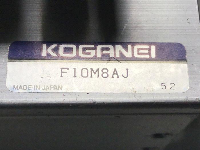 Used KOGANEI Manifold w/ Valves F10M8AJ #120919