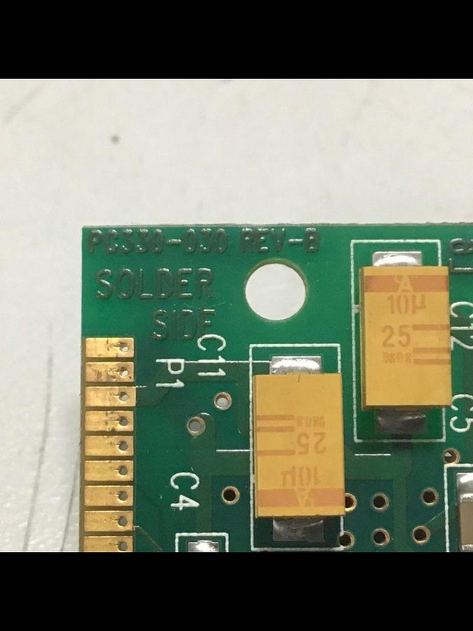 Used VAN DORN Temperature Circuit Board PC330-021 330-021 #113792