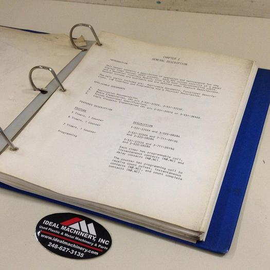 Used CINCINNATI MILACRON Supplemental Documentation Manual 7-000-0368AB #73408