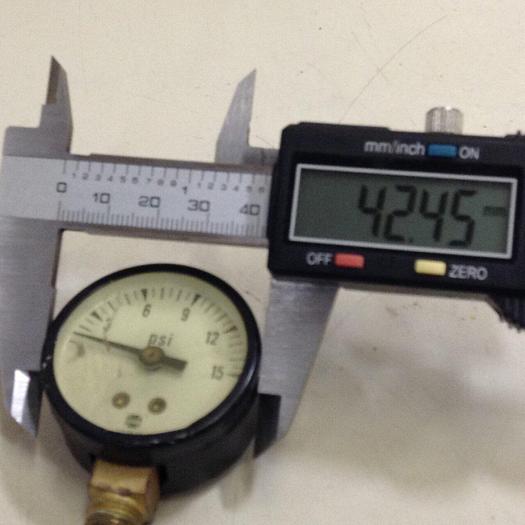 Used AMETEK US GAUGE Pressure Gauge GAUGE837 #83837