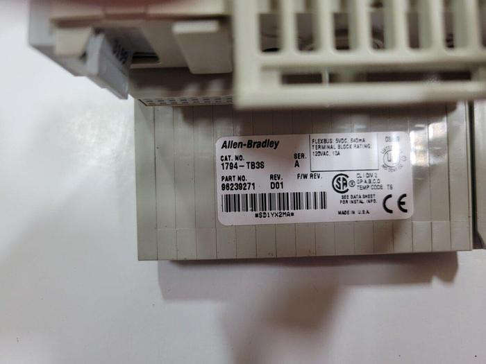 Used ALLEN BRADLEY I/O Module 1794-OB16 SER A #129369