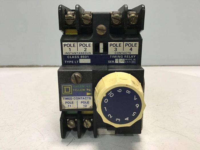 Used SQUARE D Control Relay 8501-L0-20 #74382