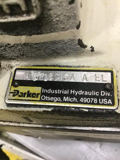 Used PARKER Hydraulic MCT16M5AAEL #124585
