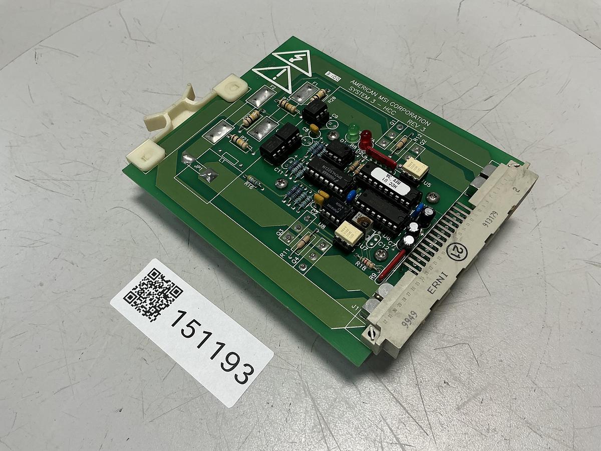 Used AMERICAN MSI CORPORATION 3000.020.085