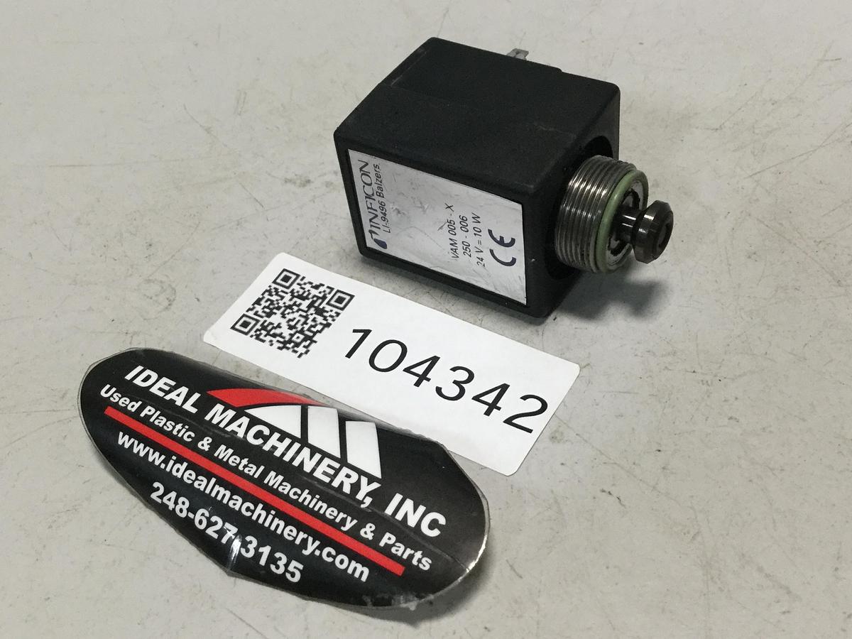 Used INFICON Solenoid Valve VAM005-X LI-9496 BALZERS USED