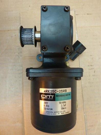 Used ORIENTAL MOTOR Reversible Motor 4RK25C-25RB USED