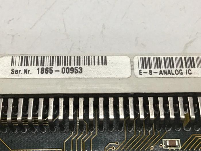 Used KEBA Engel Circuit Board E-8-ANALOG/C D1690D-1 #120315