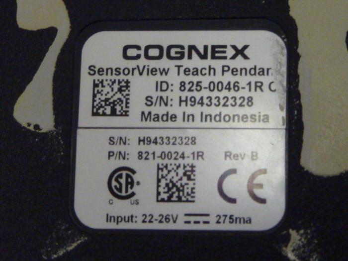 Used COGNEX Teach Pendant 825-0046-1R #63350