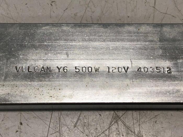 VULCAN ELECTRIC 500 Watt Strip Heater 403512 #123943