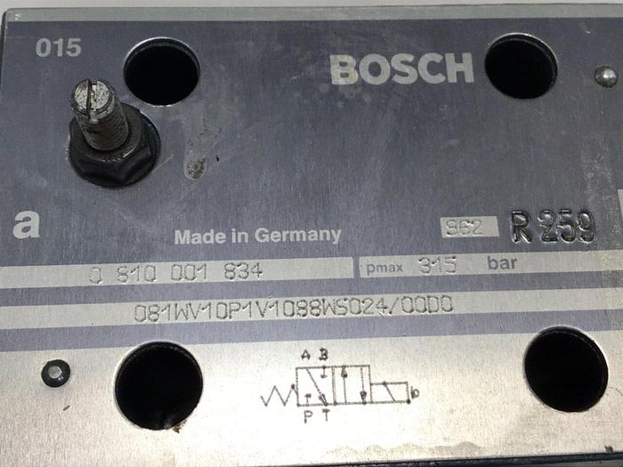 Used BOSCH Valve 0 810 001 834 Used