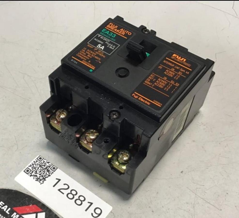 Used FUJI AIR TOOLS 5 Amp Circuit Breaker EA33-5 USED