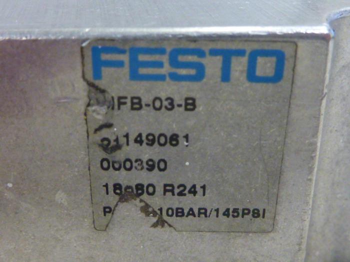 Used FESTO Control Block / Valve Terminal IFB13-03 #63756