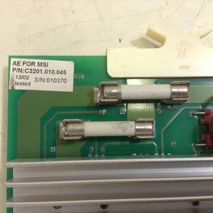 Used AMERICAN MSI Control Board C3201.010.045 Used