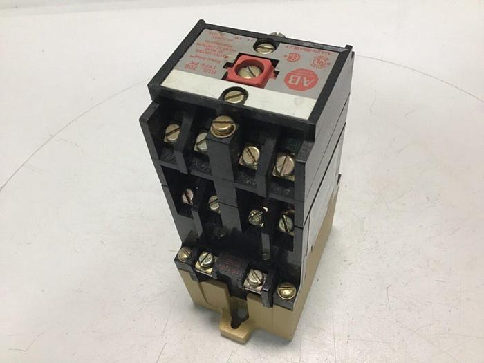 Used ALLEN BRADLEY Master Control AC Relay 700-PK400A1 SER B #113700