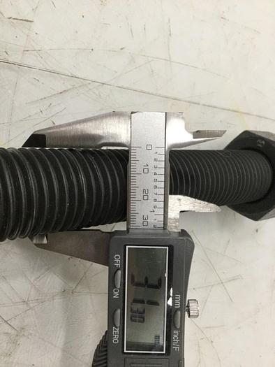 Used VAN DORN DEMAG Sled Cylinder Adj. Bar & Nut 85HT-5 / SCAB USED