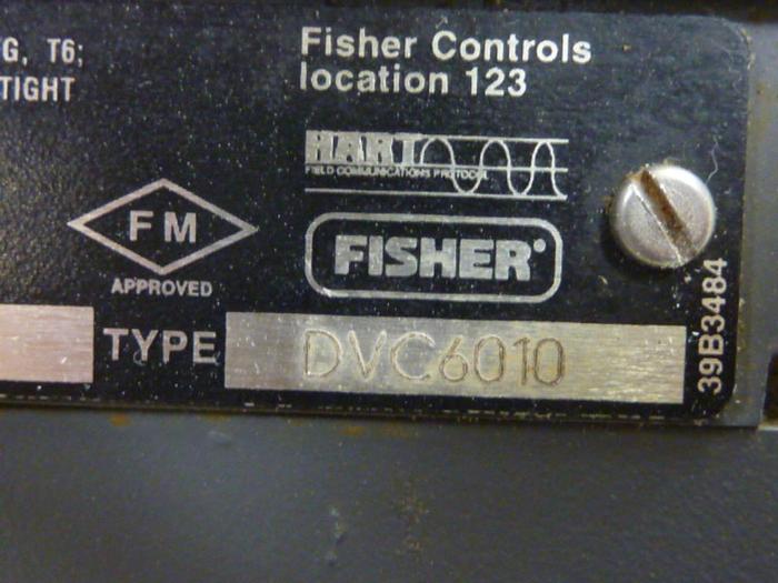 Used FISHER CONTROLS Valve Controller DVC6010 #61968