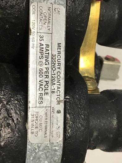 Used MDI Contactor 335NO-120A #114415
