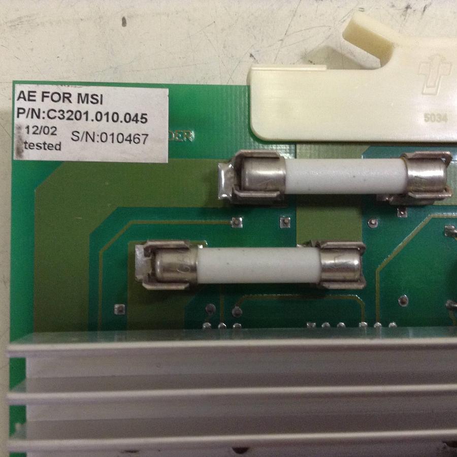 Used AMERICAN MSI Control Board C3201.010.045 Used
