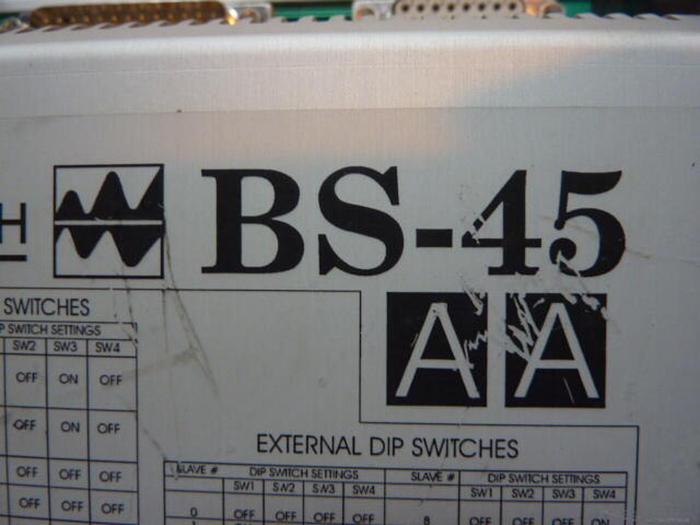 Used BALOGH Serial Interface Module BS-45 AA #25963