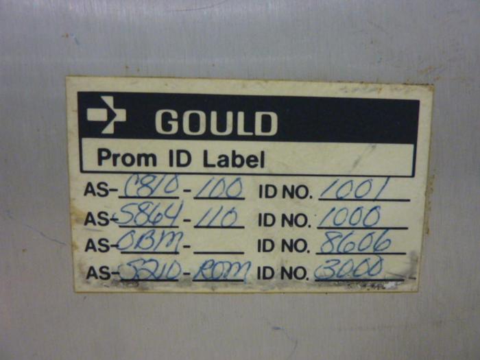 Used GOULD Remote I/O Adapter AS-J810-000 #55606