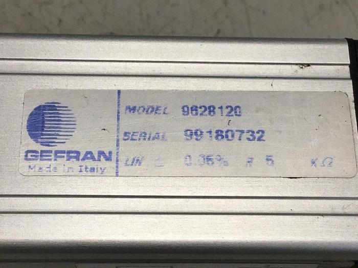 Used GEFRAN Linear Transducer 9628120 USED