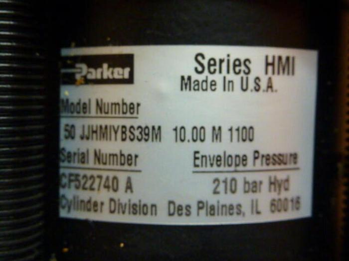 Used PARKER Cylinder 50 JJHMIYBS39M 10.00 M 1100 #29678