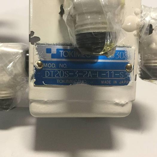 Used TOKIMEC Valve DT20S-3-2A-L-11-S3 #95231