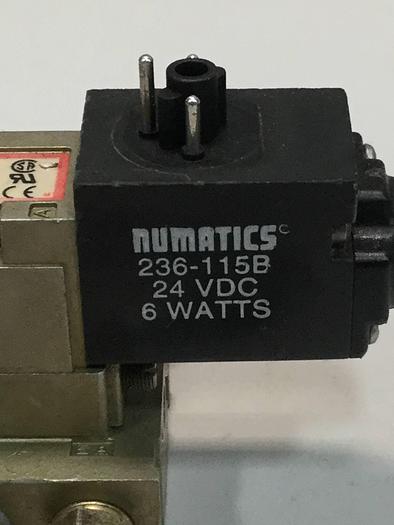 Used NUMATICS Solenoid 4 Way Valve 031SA400E Used
