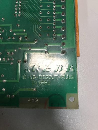Used KEBA Engel Output Board E-16-DIGOUT-PLUS D1456D Used